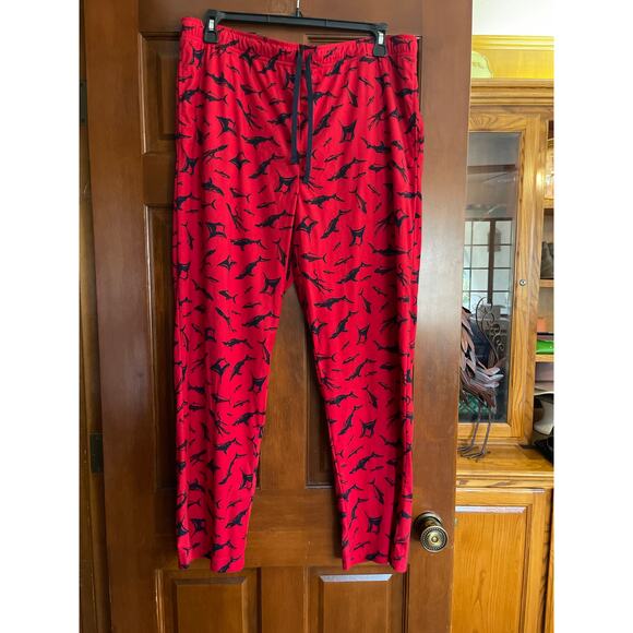 Nautica shark print men’s sleepwear/lounge pants size XL - Picture 1 of 5